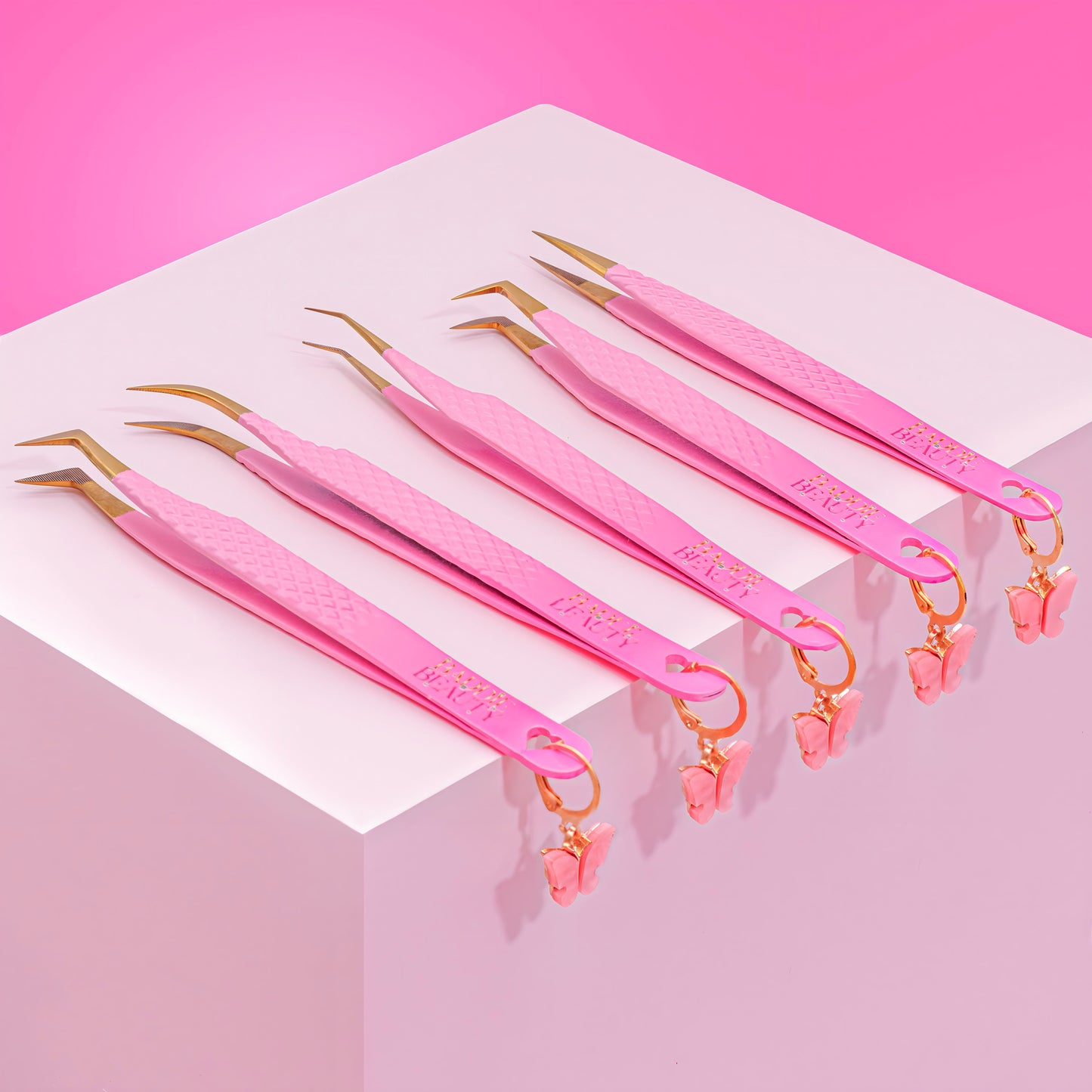 Cocktail Fibre Tip Tweezer Collection